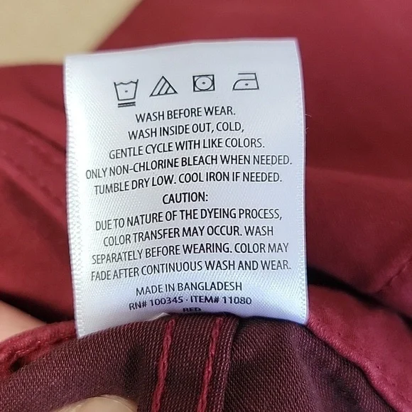 Serra Red Jegging Jeans Size 12 NWT - Picture 6 of 11